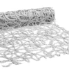 Vivant tafelloper Luxe grandi zilver 250 x 28 cm