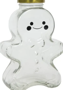Voorraadpot Gingerbread transparant 11 x 5 x 16 cm