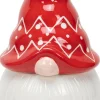 Voorraadpot Gnoom rood / wit D 15 H 26 cm