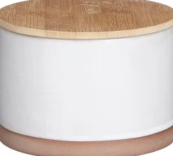 voorraadpot Mila crème D 12,5 H 8,5 cm