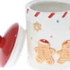 Voorraadpot Peperkoek wit D 12,5 H 18 cm
