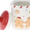 Voorraadpot Peperkoek wit D 10 H 14 cm