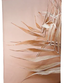 Wandkleed Peach oranje 136 x 105 cm