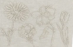 Wandkleed Rosa crème 40 x 60 cm