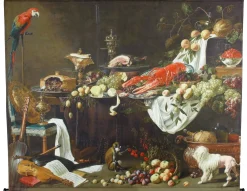 Wandkleed Tafel bruin 146 x 110 cm