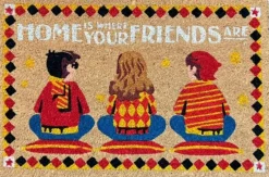 Warner Bros kokosmat Harry Potter vrienden bruin 60 x 40 cm
