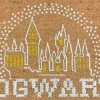 Warner Bros kokosmat Harry Potter zweinstein bruin 60 x 40 cm