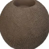 Waxinelichthouder Jeannette beige D 15 H 15 cm