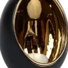 Waxinelichthouder Pim goud D 9,5 H 12,5 cm