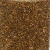 Waxinelichthouder Strass Cylinder oranje D 11 H 12,5 cm