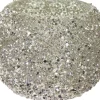 Waxinelichthouder Strass Louise zilver D 13 H 10 cm