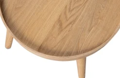 WOOOD kruk naturel D 38 H 38 cm