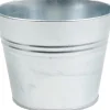 Zinc Collection bloempot Chris zink 24 x 24 x 22 cm