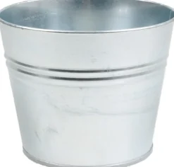 Zinc Collection bloempot Chris zink 24 x 24 x 22 cm