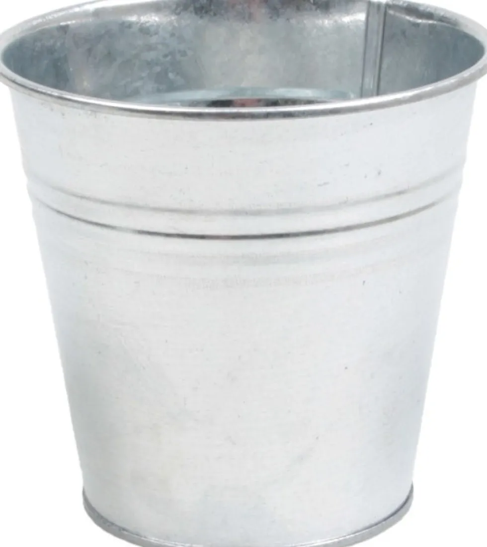 Zinc Collection bloempot Ella zink 11 x 11 x 10 cm
